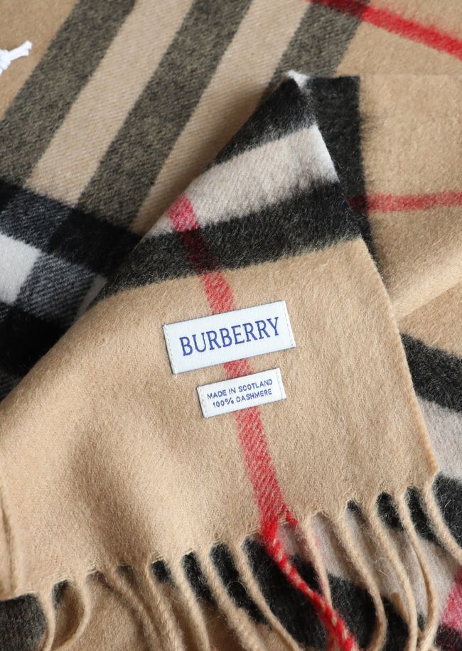 Burberry cashmere scarf BU0027-1 Burberry cashmere scarf BU0027-1