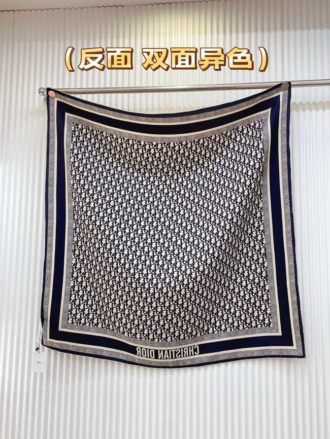 Dior 90 Square Scarf Silk Twill KY199-2 Dior 90 Square Scarf Silk Twill KY199-2