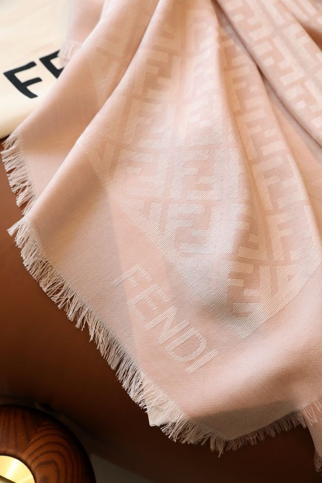 Fendi Shawl Wool Silk and Cotton 06388-1 Fendi Shawl Wool Silk and Cotton 06388-1