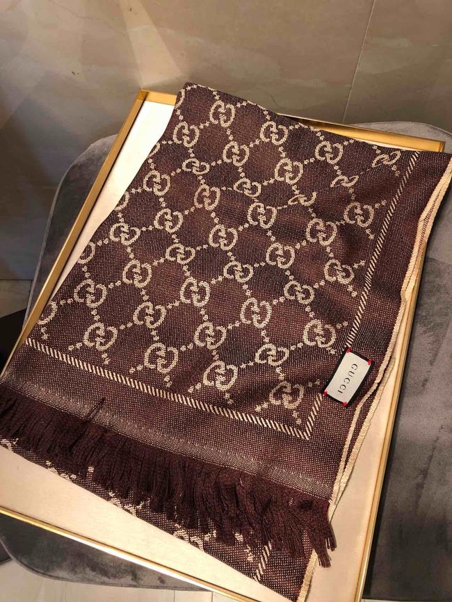 Gucci cashmere scarf 06390-4