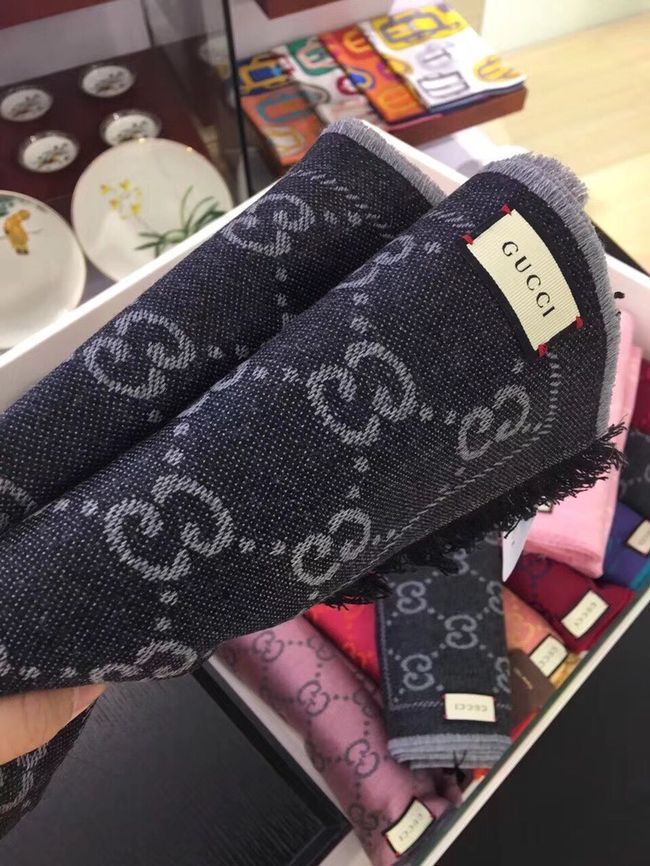 Gucci cashmere scarf 06390-6 Gucci cashmere scarf 06390-6