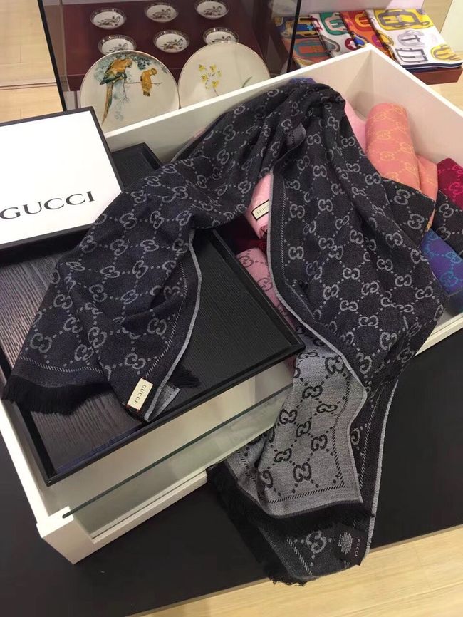 Gucci cashmere scarf 06390-6 Gucci cashmere scarf 06390-6