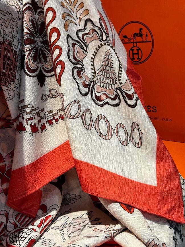 Hermes cashmere Shawl H24436-2