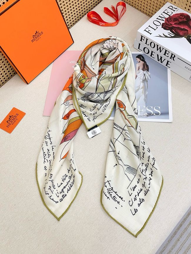 Hermes cashmere Shawl H24439-2