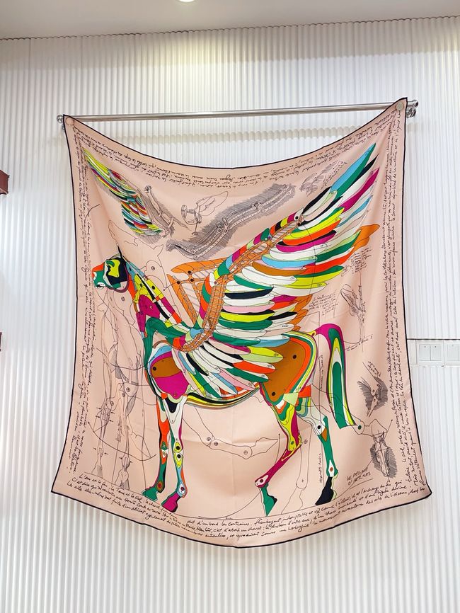 Hermes cashmere Shawl H24439-5
