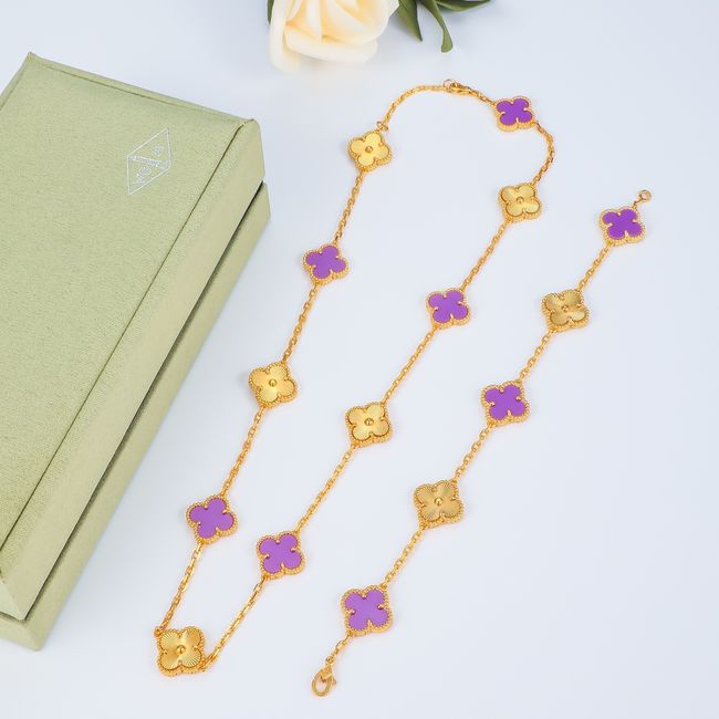 Van Cleef & Arpels necklace&Bracelet CE82058