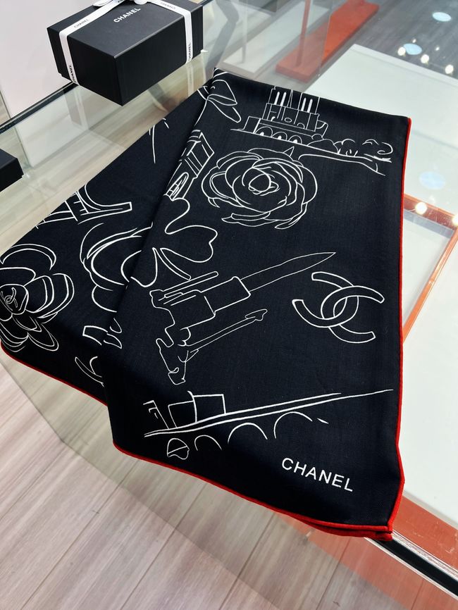 Chanel cashmere scarf B25983-1 Chanel cashmere scarf B25983-1