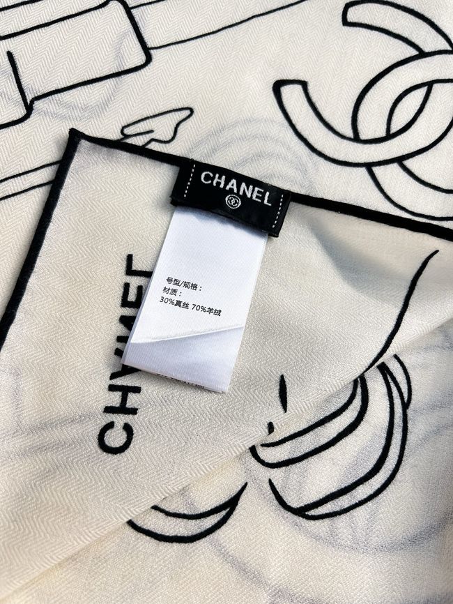 Chanel cashmere scarf B25983-2 Chanel cashmere scarf B25983-2