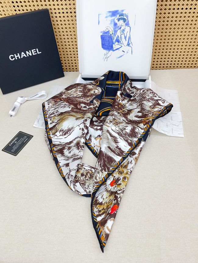 Chanel silk scarf B25981-1 Chanel silk scarf B25981-1