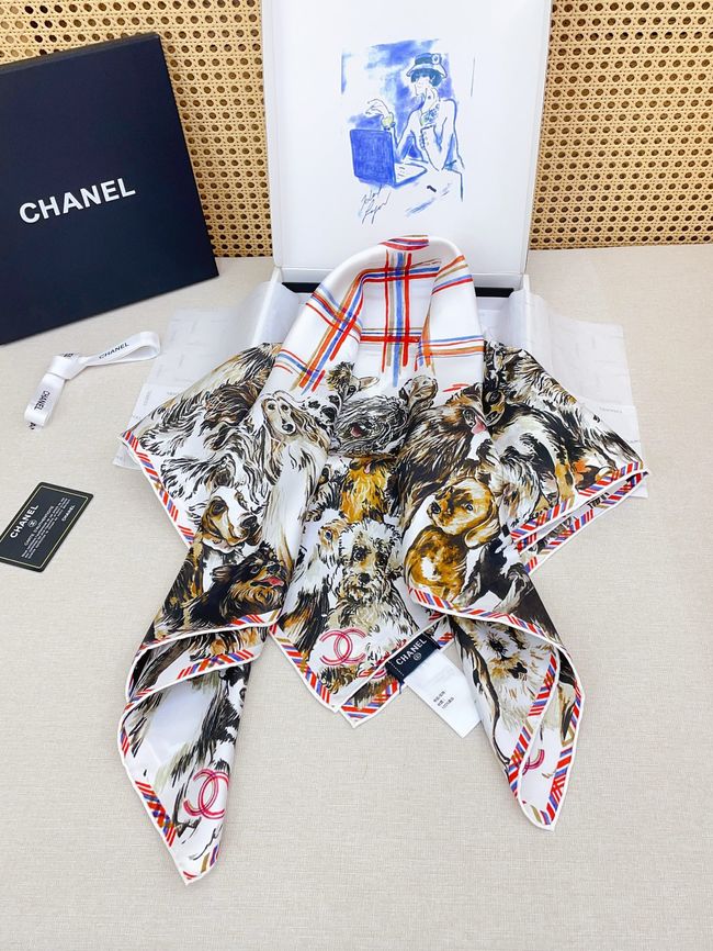 Chanel silk scarf B25981-2 Chanel silk scarf B25981-2