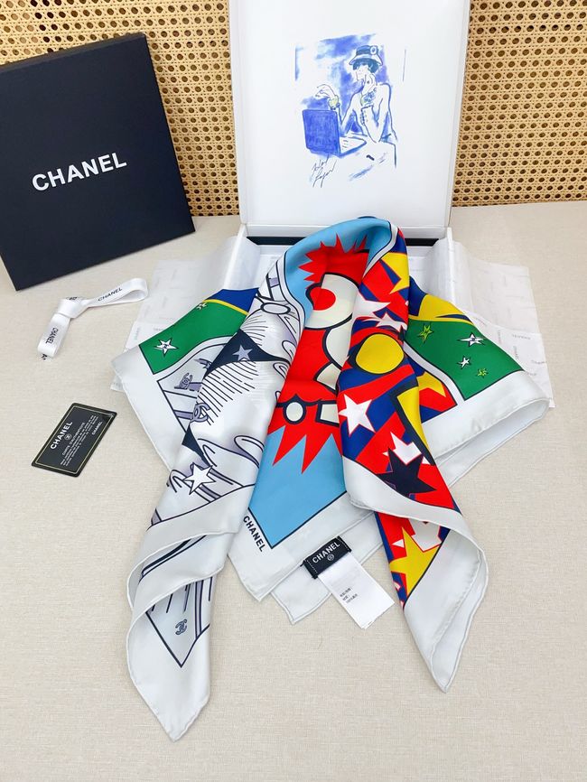 Chanel silk scarf B25982-1 Chanel silk scarf B25982-1