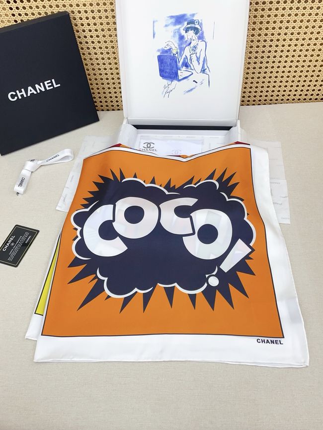 Chanel silk scarf B25982-3 Chanel silk scarf B25982-3