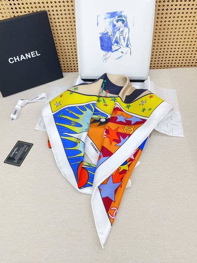 Chanel silk scarf B25982-3 Chanel silk scarf B25982-3