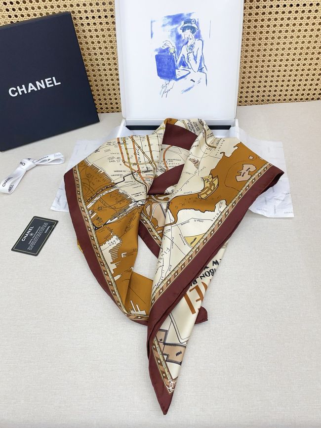 Chanel silk scarf B25984-1 Chanel silk scarf B25984-1