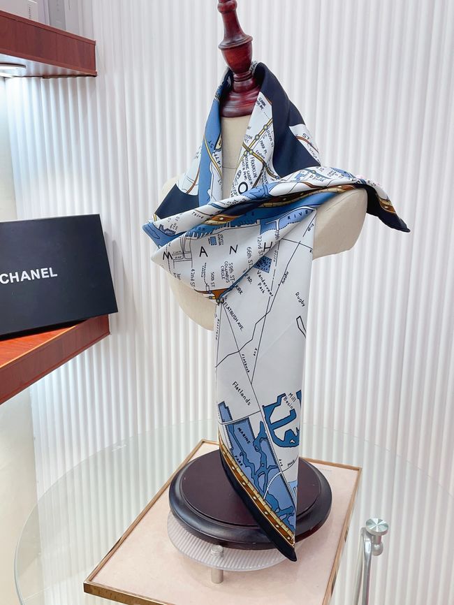 Chanel silk scarf B25984-2 Chanel silk scarf B25984-2