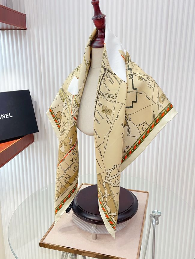 Chanel silk scarf B25984-3 Chanel silk scarf B25984-3