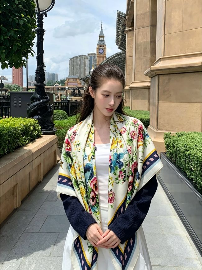 Dior cashmere Shawl KY204-1