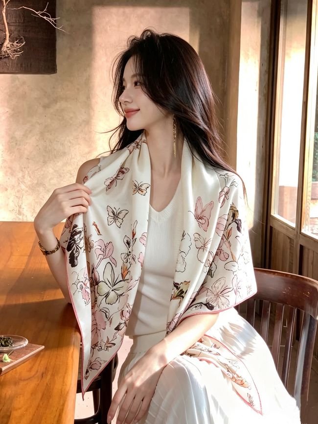 Dior cashmere Shawl KY204-4