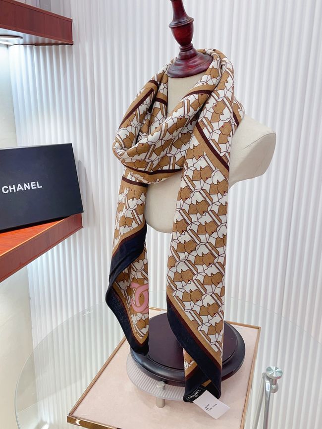 Chanel cashmere scarf B25985-2 Chanel cashmere scarf B25985-2