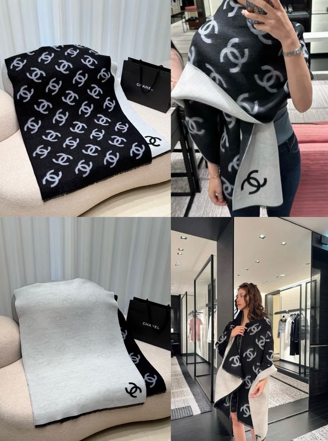 Chanel cashmere scarf B25986-2 Chanel cashmere scarf B25986-2