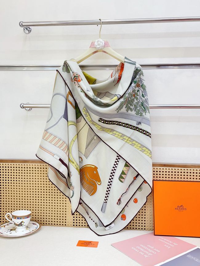 Hermes cashmere Shawl H24442-3 Hermes cashmere Shawl H24442-3