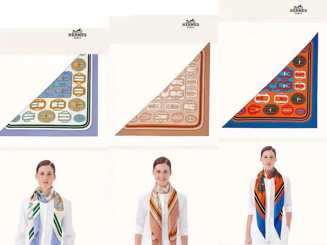 Hermes cashmere Triangular bandage H24441-1 Hermes cashmere Triangular bandage H24441-1