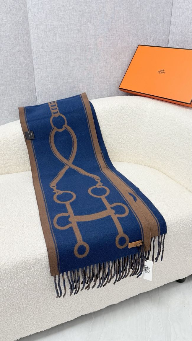 Hermes cashmere scarf H251526-1 Hermes cashmere scarf H251526-1