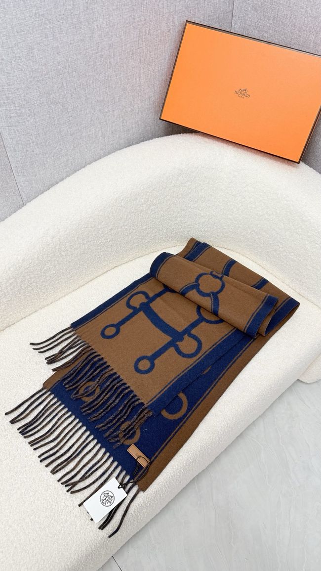 Hermes cashmere scarf H251526-1 Hermes cashmere scarf H251526-1