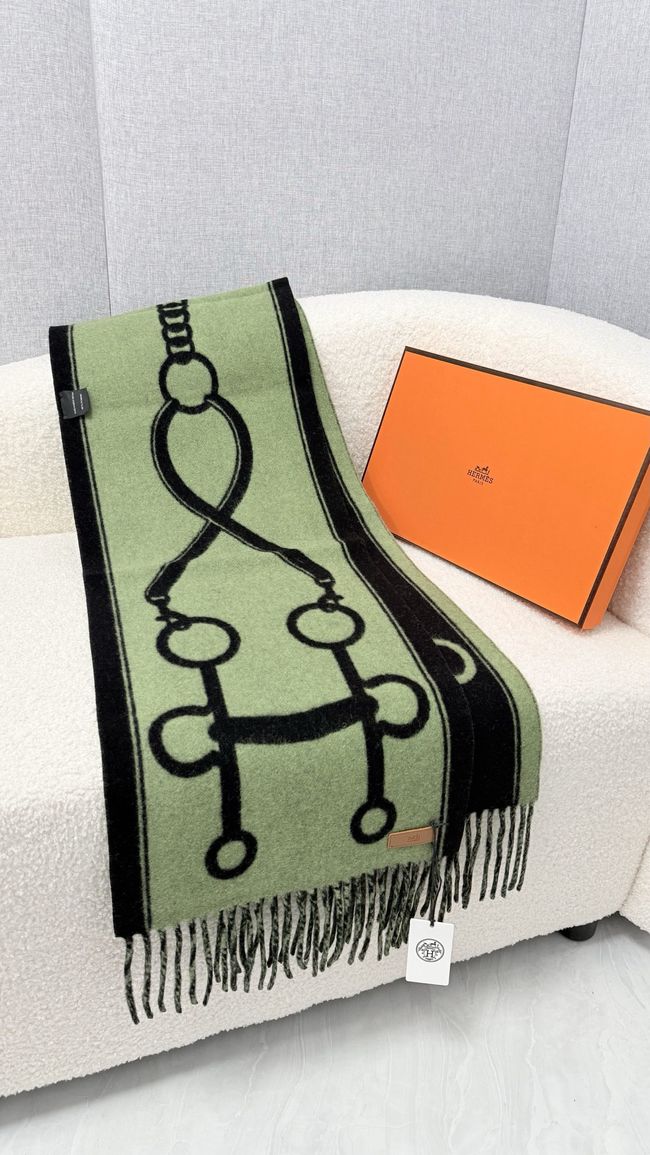 Hermes cashmere scarf H251526-2 Hermes cashmere scarf H251526-2