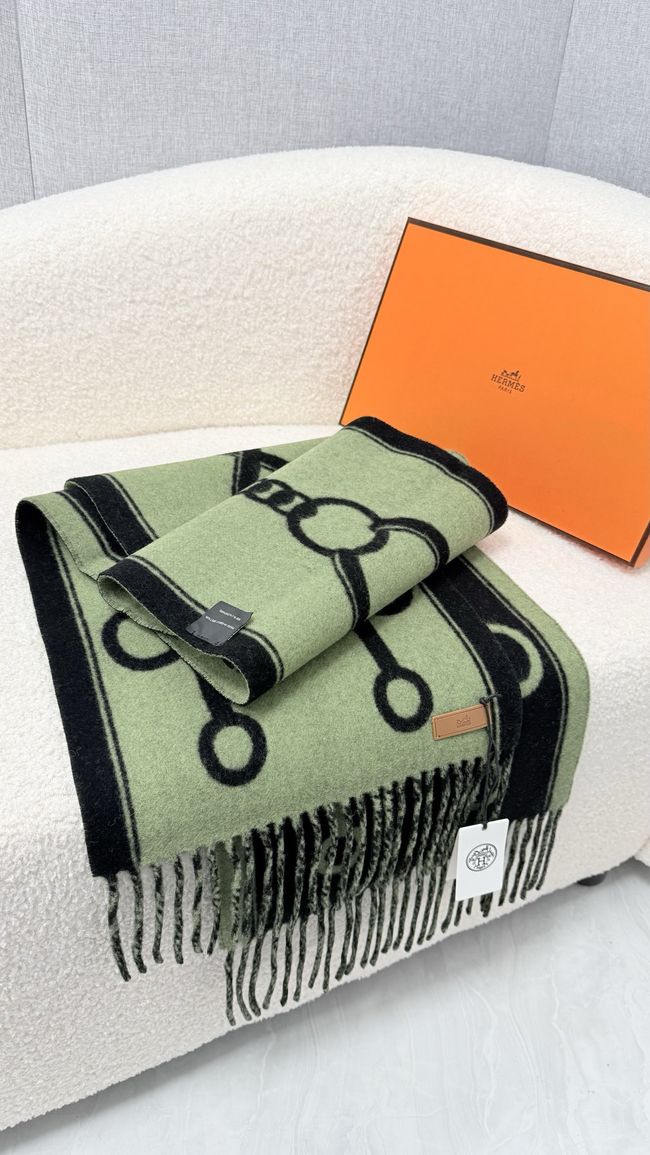Hermes cashmere scarf H251526-2 Hermes cashmere scarf H251526-2