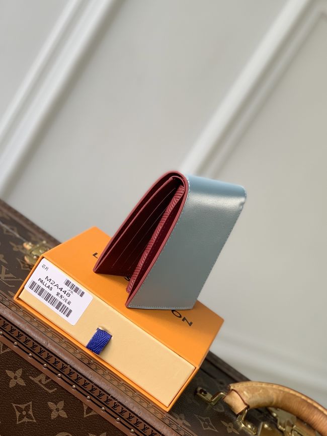 Louis Vuitton Multiple Wallet M2A448 light blue Louis Vuitton Multiple Wallet M2A448 light blue