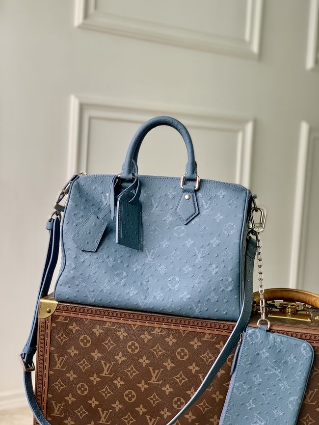 Louis Vuitton Runway Speedy P9 Bandouliere 30 M24425 blue
