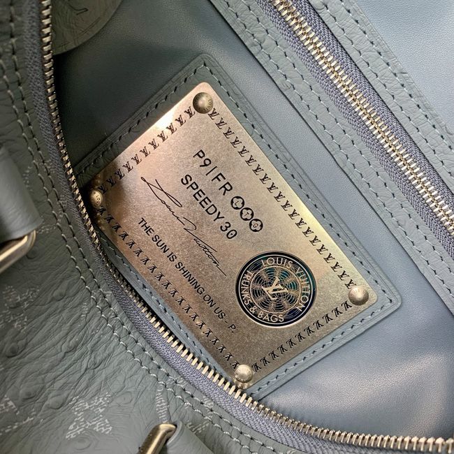 Louis Vuitton Runway Speedy P9 Bandouliere 30 M24425 blue Louis Vuitton Runway Speedy P9 Bandouliere 30 M24425 blue
