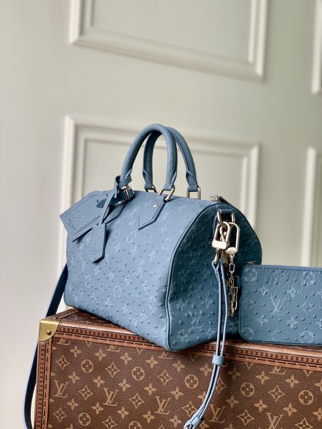 Louis Vuitton Runway Speedy P9 Bandouliere 30 M24425 blue Louis Vuitton Runway Speedy P9 Bandouliere 30 M24425 blue