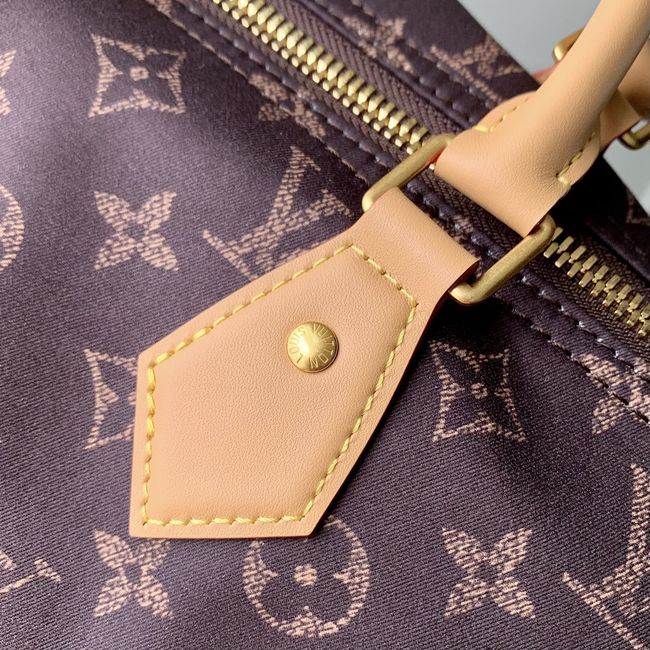 Louis Vuitton Speedy 30 Bandouliere Louis Vuitton Silk Tech M2A454 brown Louis Vuitton Speedy 30 Bandouliere Louis Vuitton Silk Tech M2A454 brown