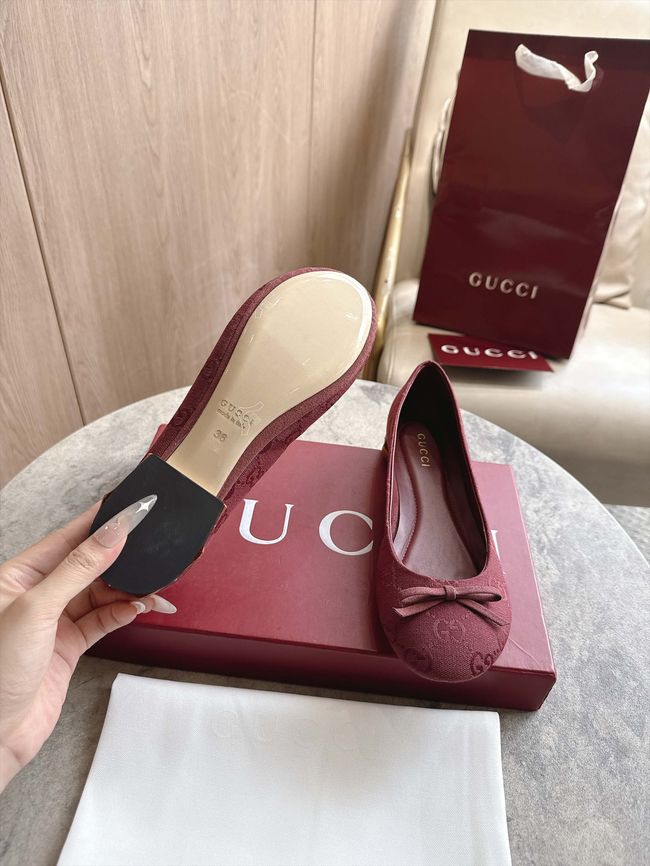 Gucci Womens Horsebit ballet flat 814321-2