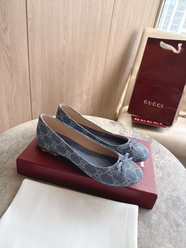 Gucci Womens Horsebit ballet flat 814321-3