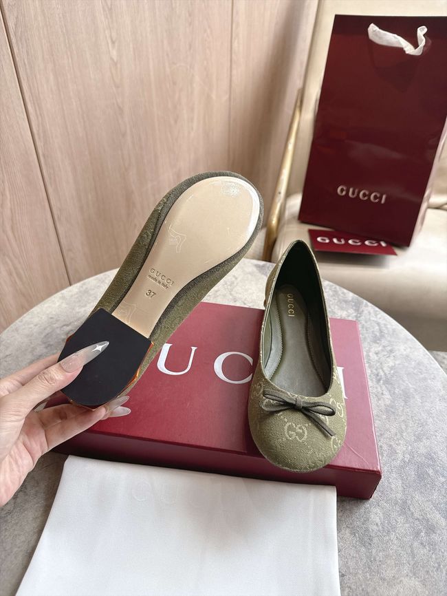 Gucci Womens Horsebit ballet flat 814321-4