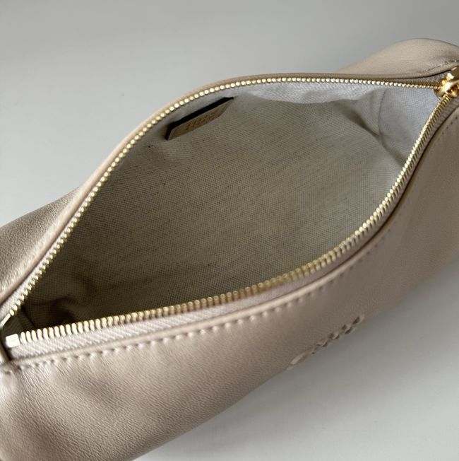 MIUMIU Tote Shoulder Handbag Velvet 5NE851 Ivory MIUMIU Tote Shoulder Handbag Velvet 5NE851 Ivory