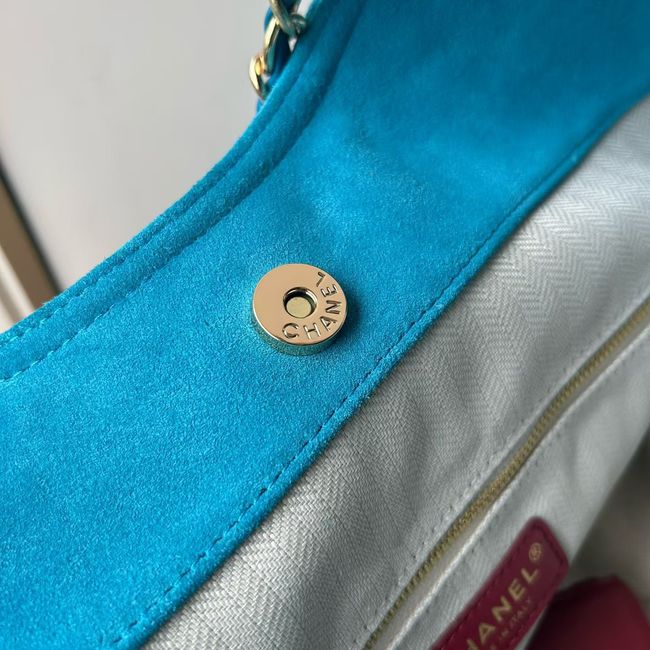 Chanel Shopping Bag AS6475 Blue Chanel Shopping Bag AS6475 Blue