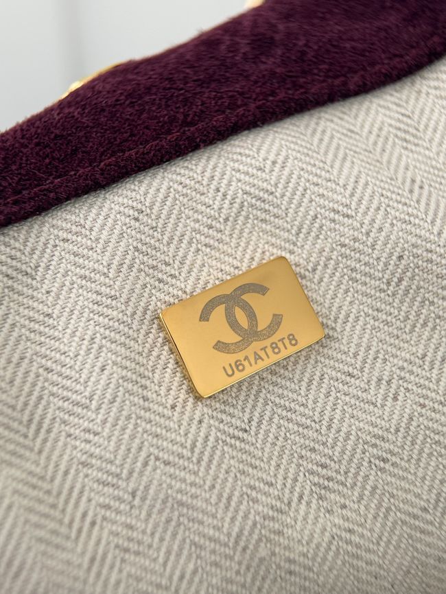 Chanel Shopping Bag AS6475 Burgundy Chanel Shopping Bag AS6475 Burgundy