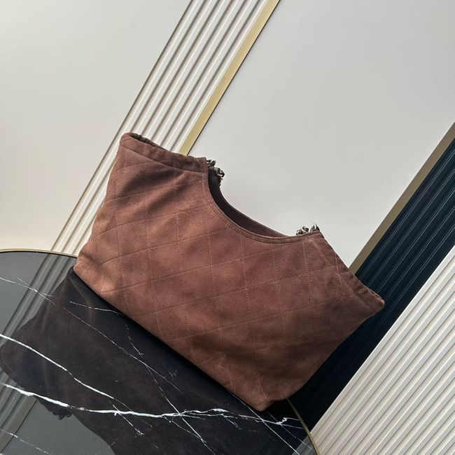 Chanel Shopping Bag AS6475 dark brown Chanel Shopping Bag AS6475 dark brown