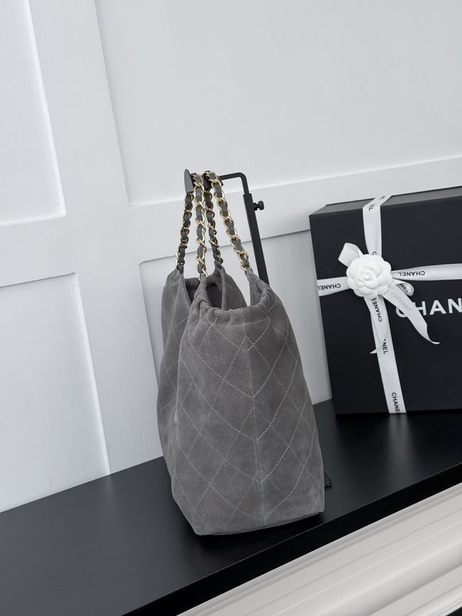 Chanel Shopping Bag AS6475 gray Chanel Shopping Bag AS6475 gray