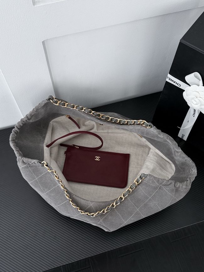 Chanel Shopping Bag AS6475 gray Chanel Shopping Bag AS6475 gray