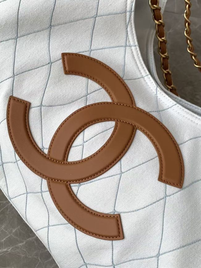 Chanel Shopping Bag AS6475 sky Blue Chanel Shopping Bag AS6475 sky Blue