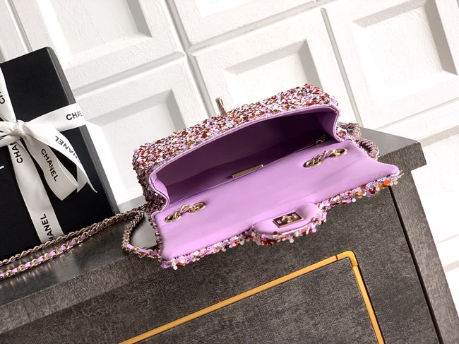 Chanel Small Flap Bag 6171 Light purple Chanel Small Flap Bag 6171 Light purple