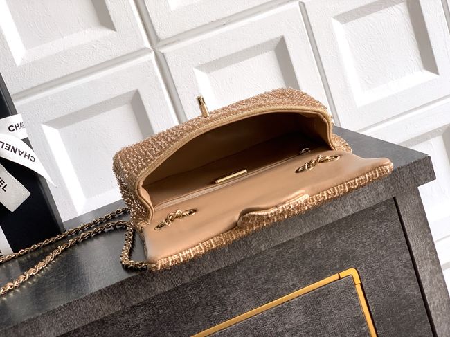 Chanel Small Flap Bag 6171 brown Chanel Small Flap Bag 6171 brown