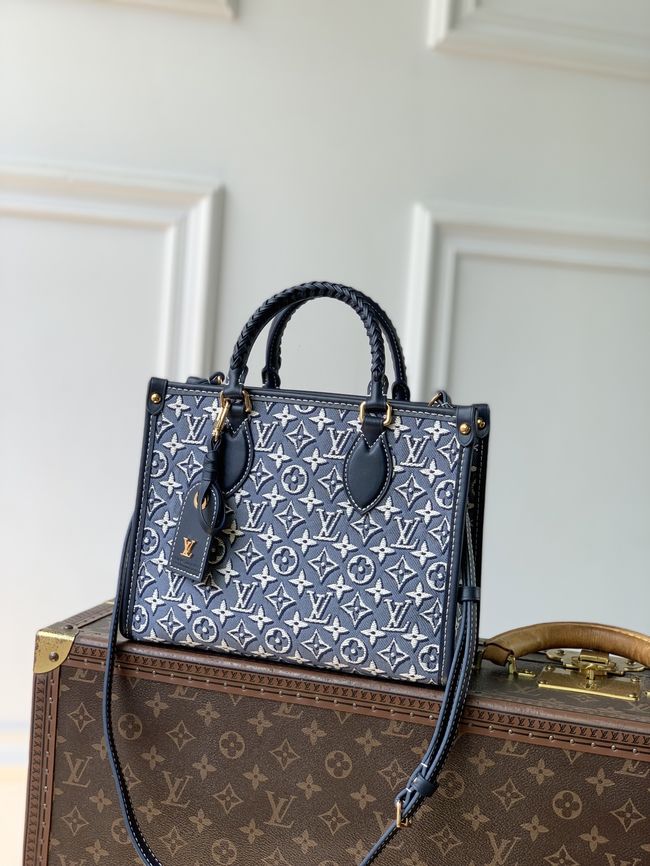 Louis Vuitton OnTheGo PM M2A097 blue Louis Vuitton OnTheGo PM M2A097 blue