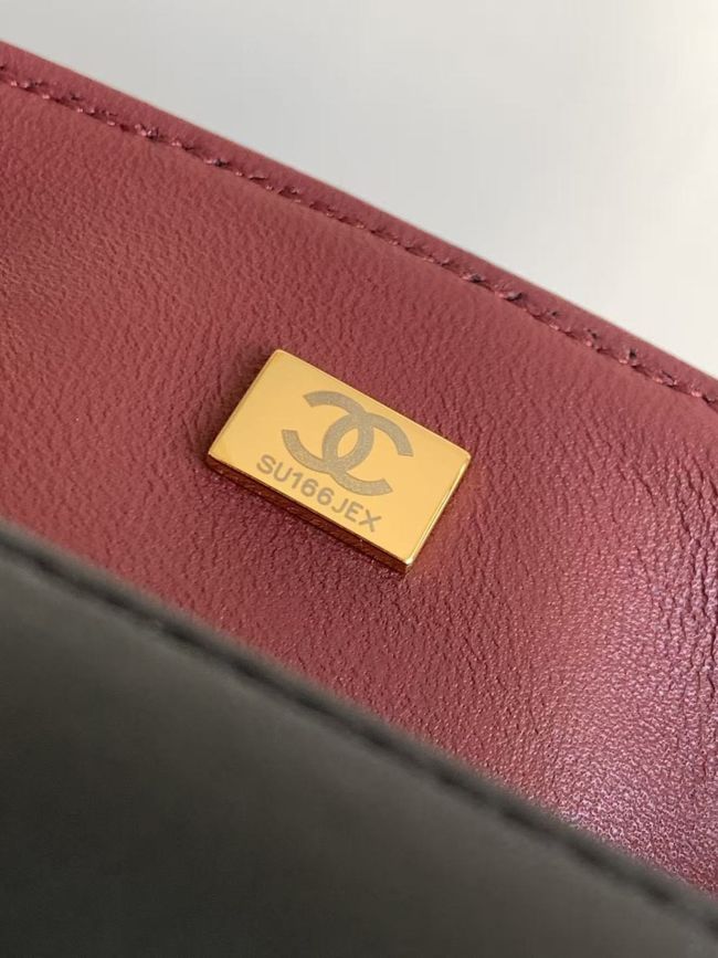 Chanel Flap Bag Lambskin AS6568 black Chanel Flap Bag Lambskin AS6568 black