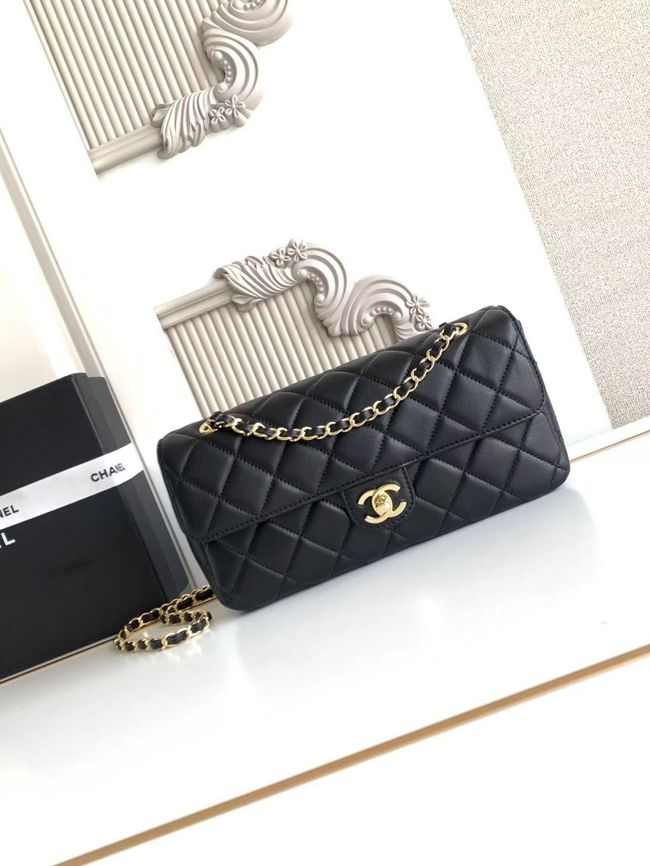 Chanel Flap Bag Lambskin AS6568 black Chanel Flap Bag Lambskin AS6568 black
